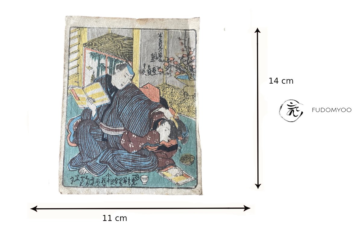 Japanese Erotic Shunga Ukiyoe Print Japan-photo-4