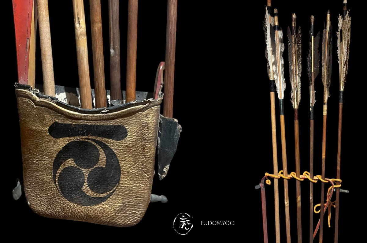 carquois avec kamon et fleches -photo-3