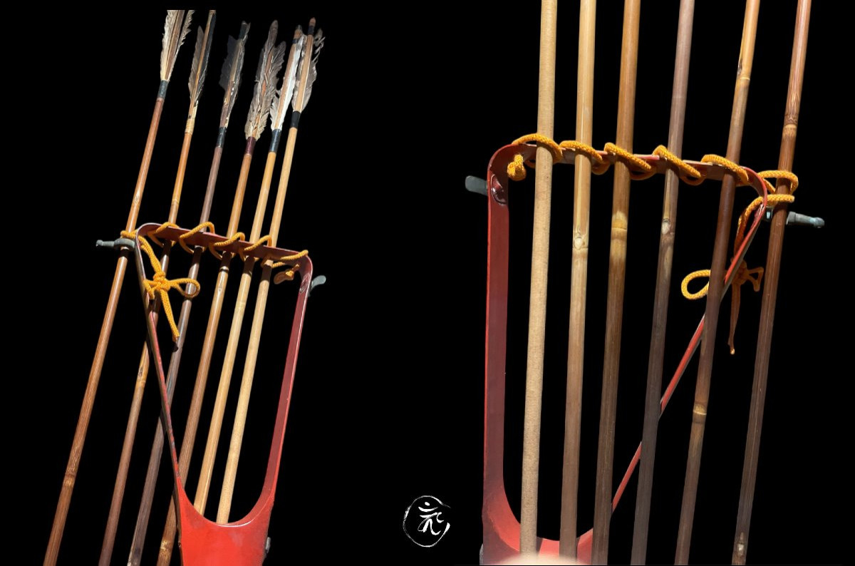 carquois avec kamon et fleches -photo-2