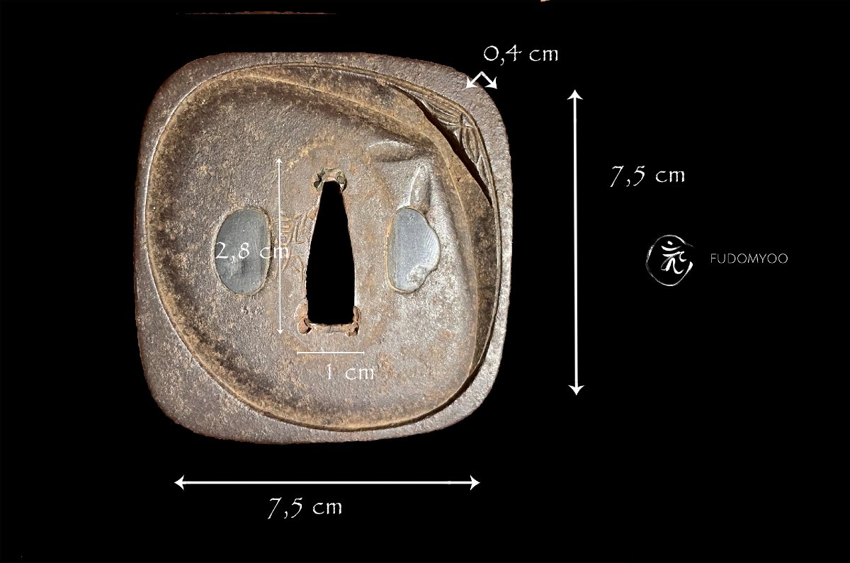 Tsuba Shell Japan Samurai Katana-photo-1