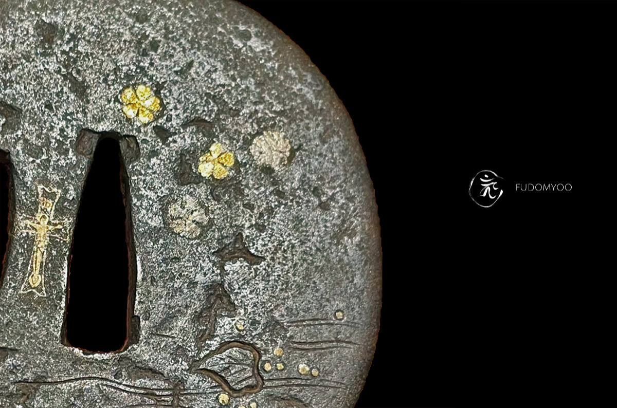 tsuba jesus chrétien japon samourai
