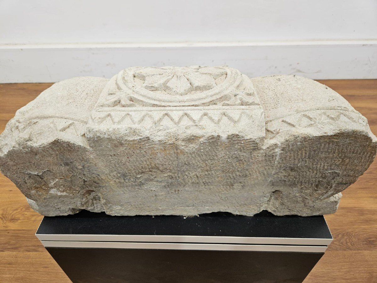 Carved Stone Shelf - 18th Century-photo-2