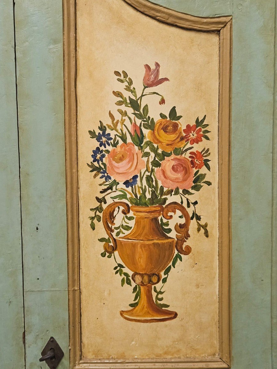 Piedmontese Lacquered Wardrobe - Mid 18th Century-photo-3