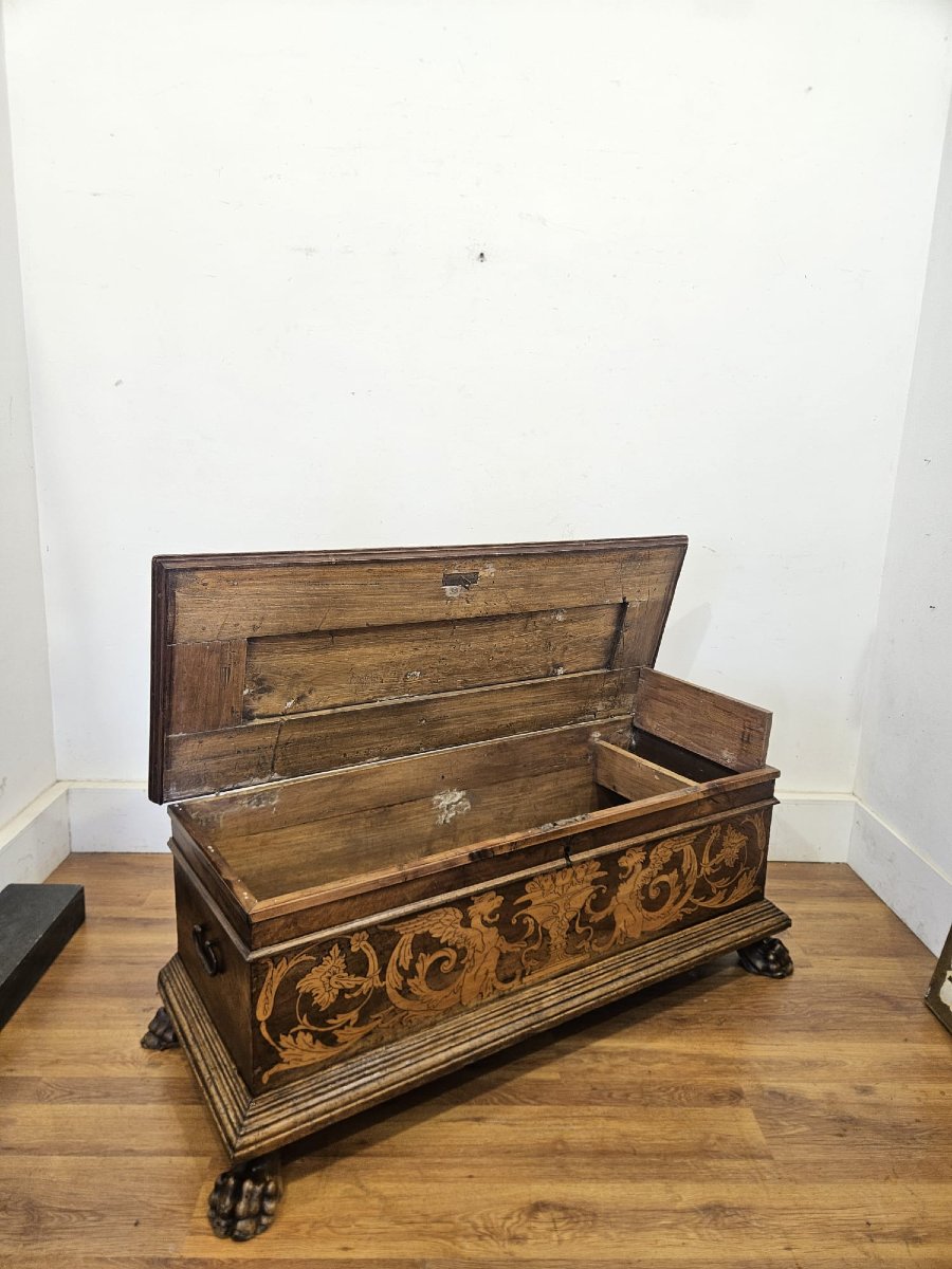 Coffre à Urnes En Croûte - XVIIIe Siècle-photo-3