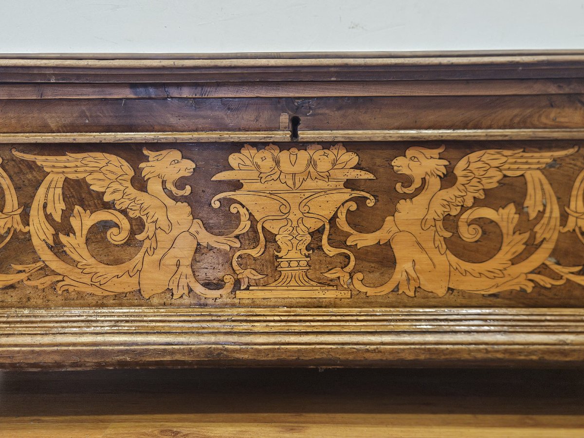 Coffre à Urnes En Croûte - XVIIIe Siècle-photo-4
