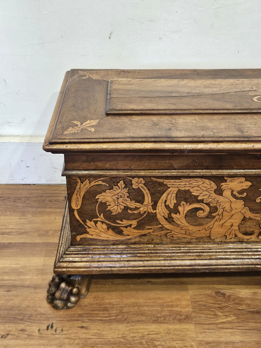 Coffre à Urnes En Croûte - XVIIIe Siècle-photo-4