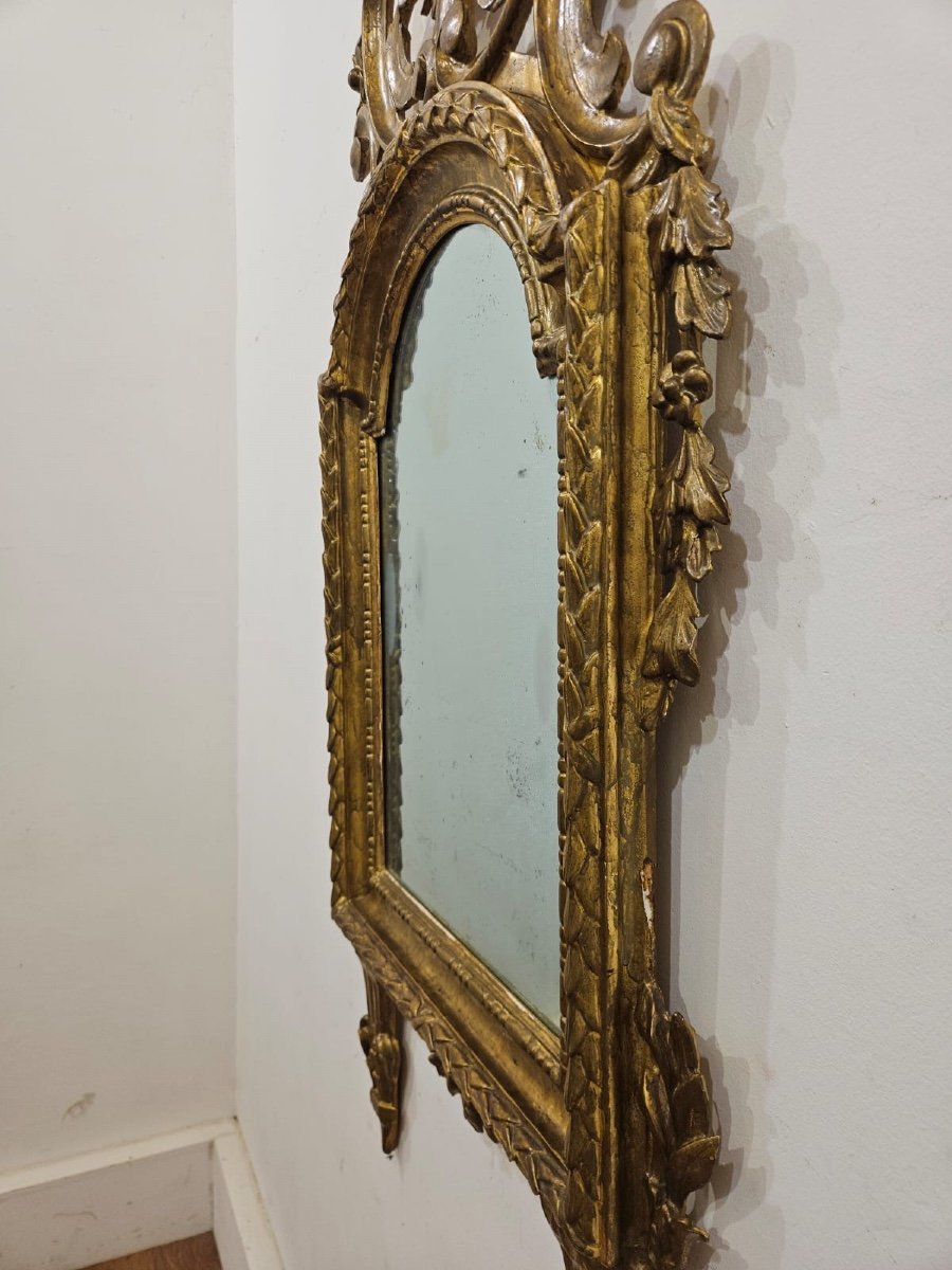 Piedmontese Louis XVI Mirror - 18th Century-photo-1