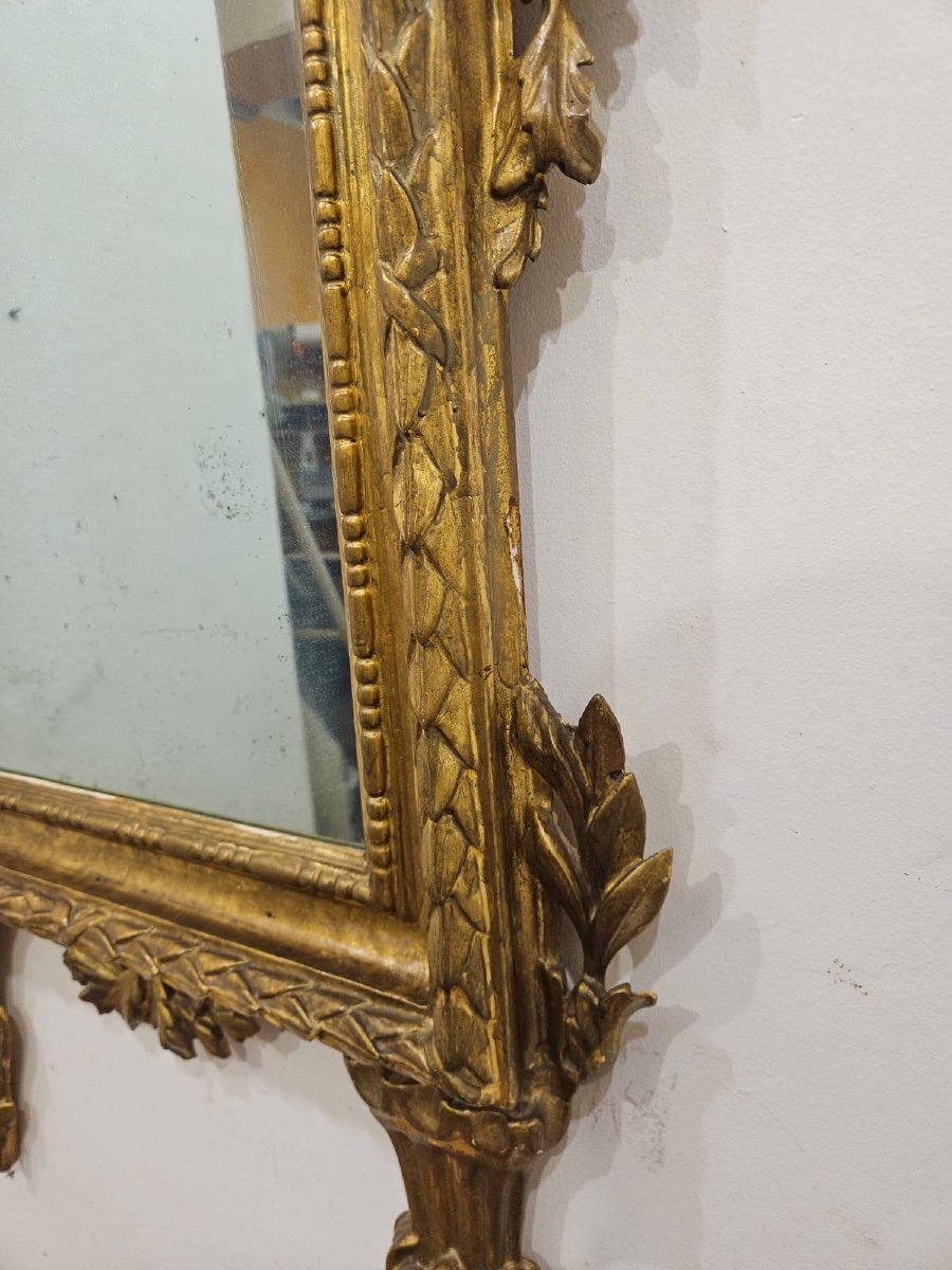 Piedmontese Louis XVI Mirror - 18th Century-photo-8
