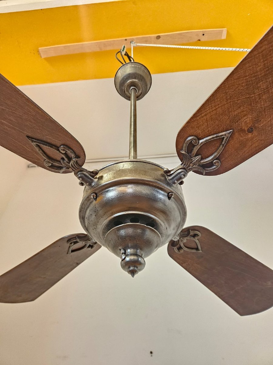 Ceiling Fan – Early 20th Century-photo-2