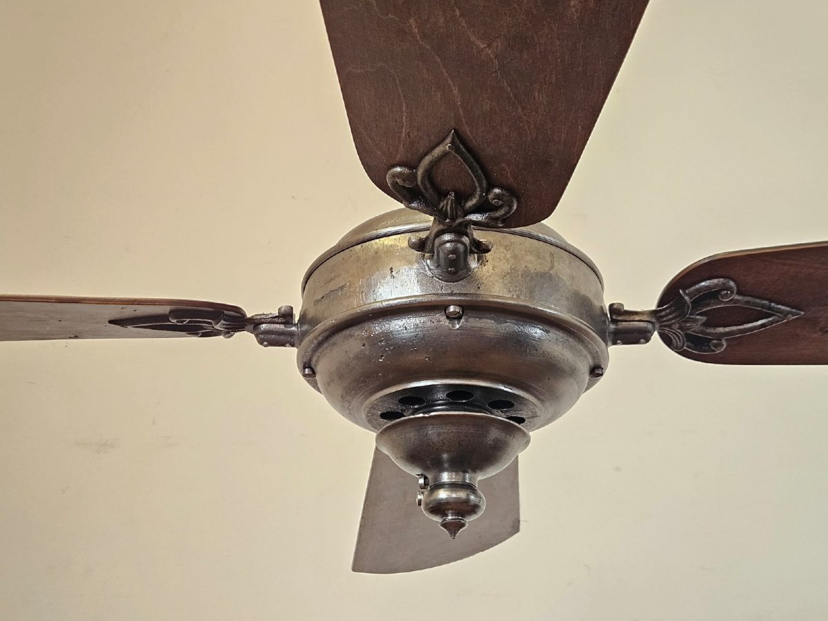 Ceiling Fan – Early 20th Century-photo-3