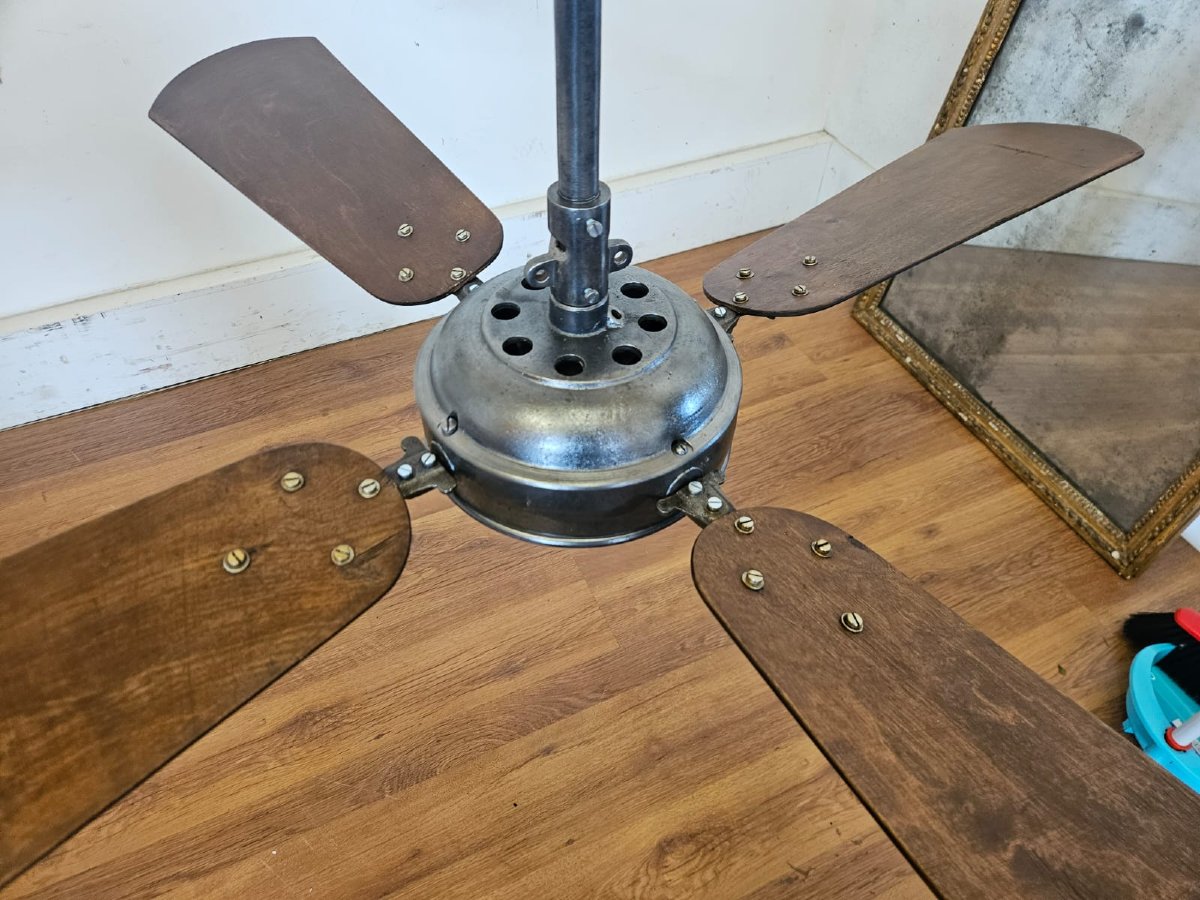 Ceiling Fan – Early 20th Century-photo-6