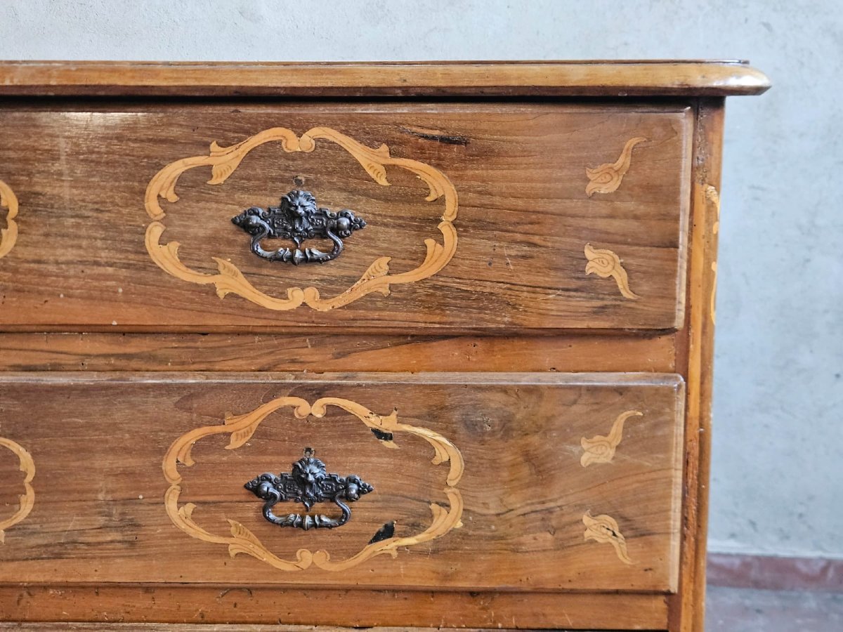 Commode piémontaise du XVIIIe siècle-photo-1