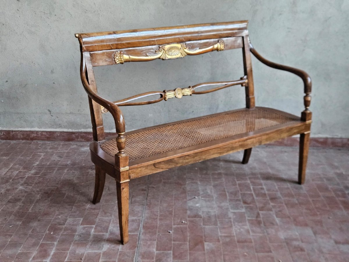 Empire-style Settee-photo-3