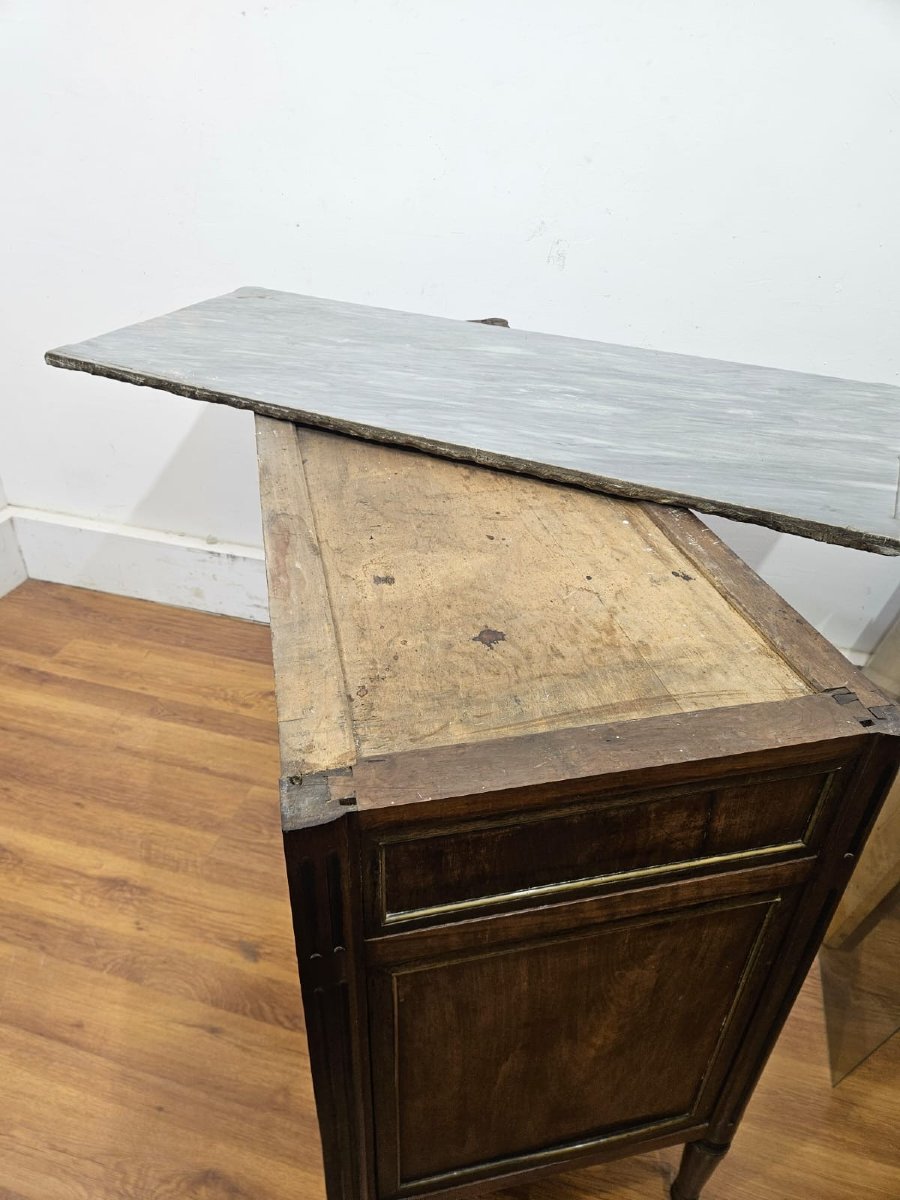 Louis XVI Walnut Commode – Piedmont, Late 18th Century-photo-1