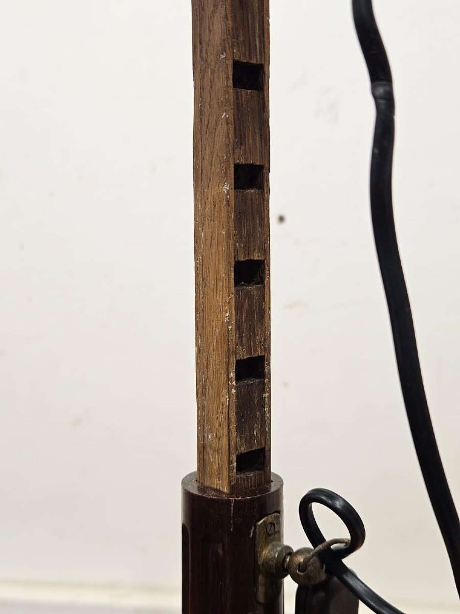 Floor Lamp With Integrated Side Table, 20th Century-photo-4