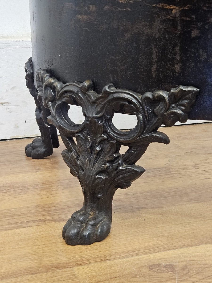 Victorian Cast-iron Spark Arrestor With Painted Finish – 19th Century-photo-2