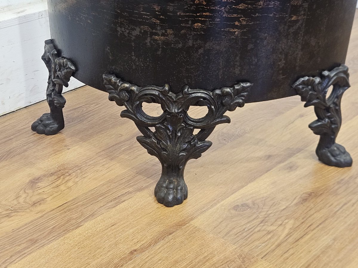 Victorian Cast-iron Spark Arrestor With Painted Finish – 19th Century-photo-4