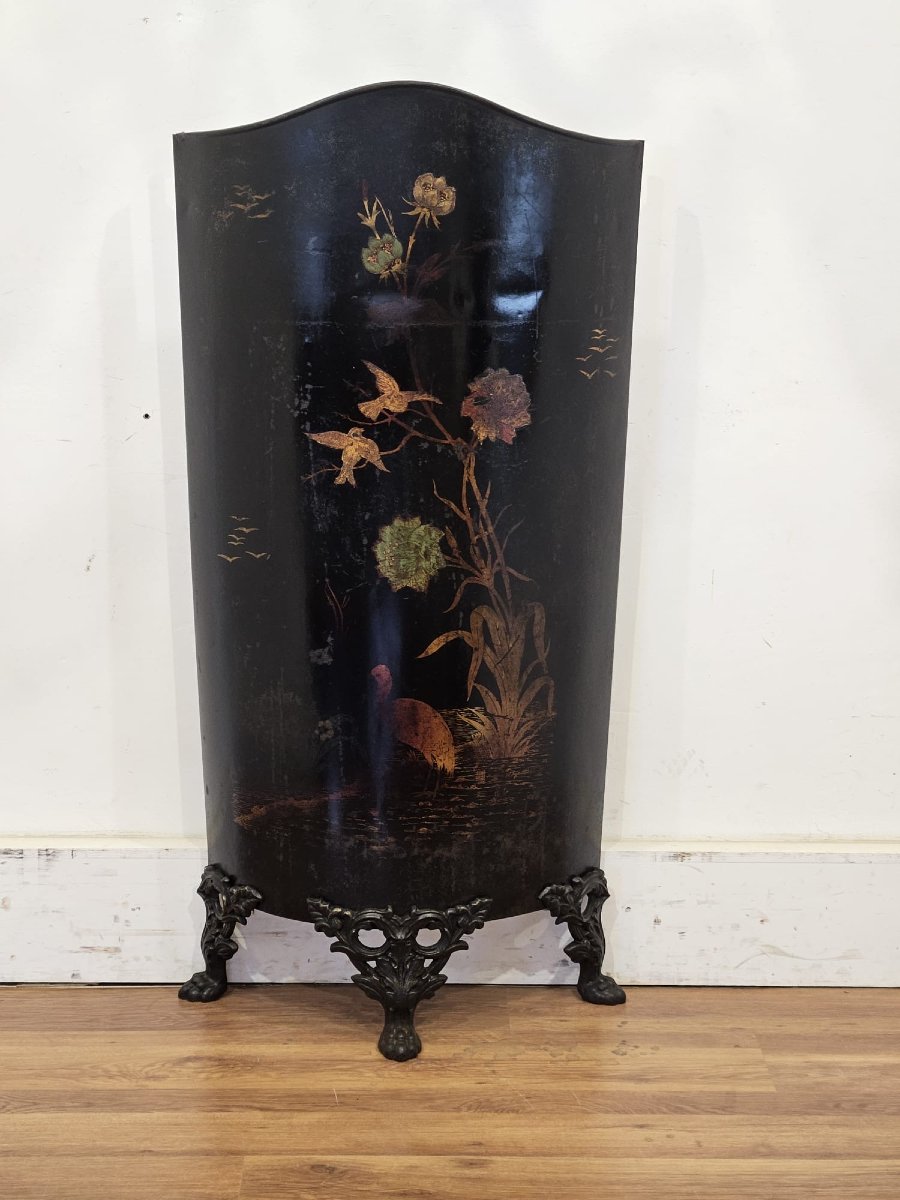 Victorian Cast-iron Spark Arrestor With Painted Finish – 19th Century-photo-5
