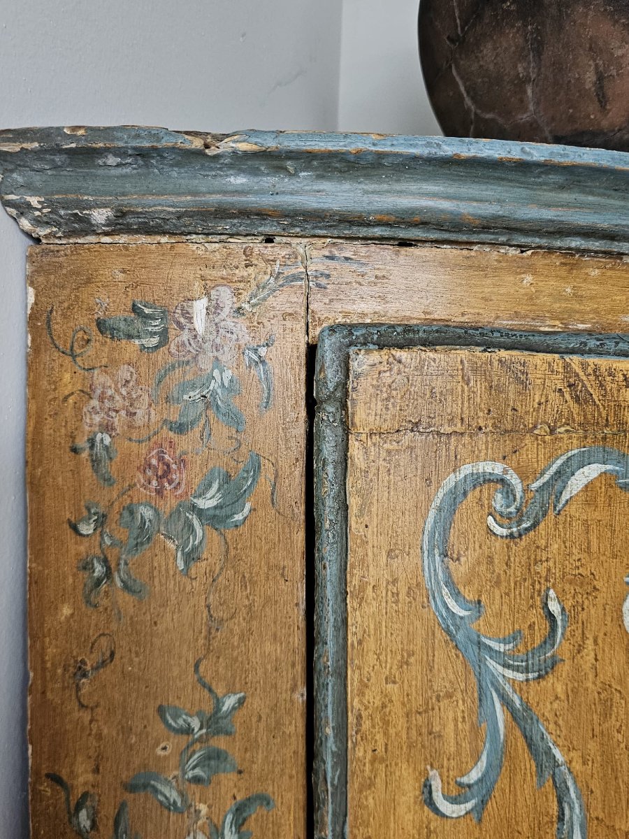 Lacquered And Painted Genoese Louis XV Cantilever Table – Mid-18th Century-photo-2