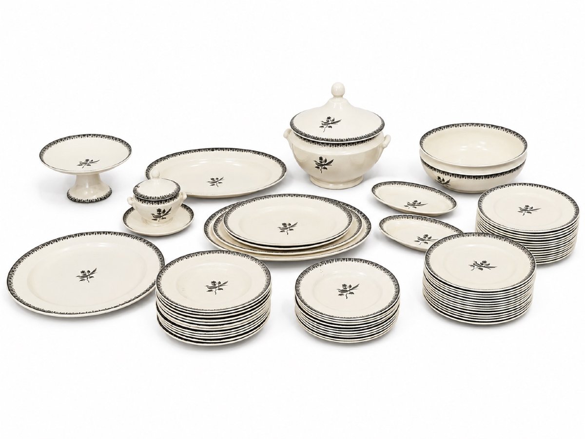 Richard Ginori “s. Cristoforo” Dinnerware Set – Milan, 1950s/1960s