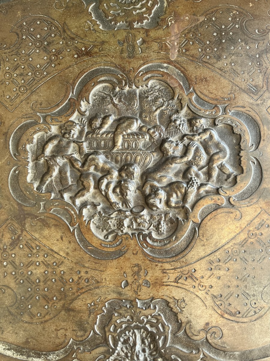 Cast-iron Dressing Table With Mirror - Second Half Of The 19th Century-photo-2