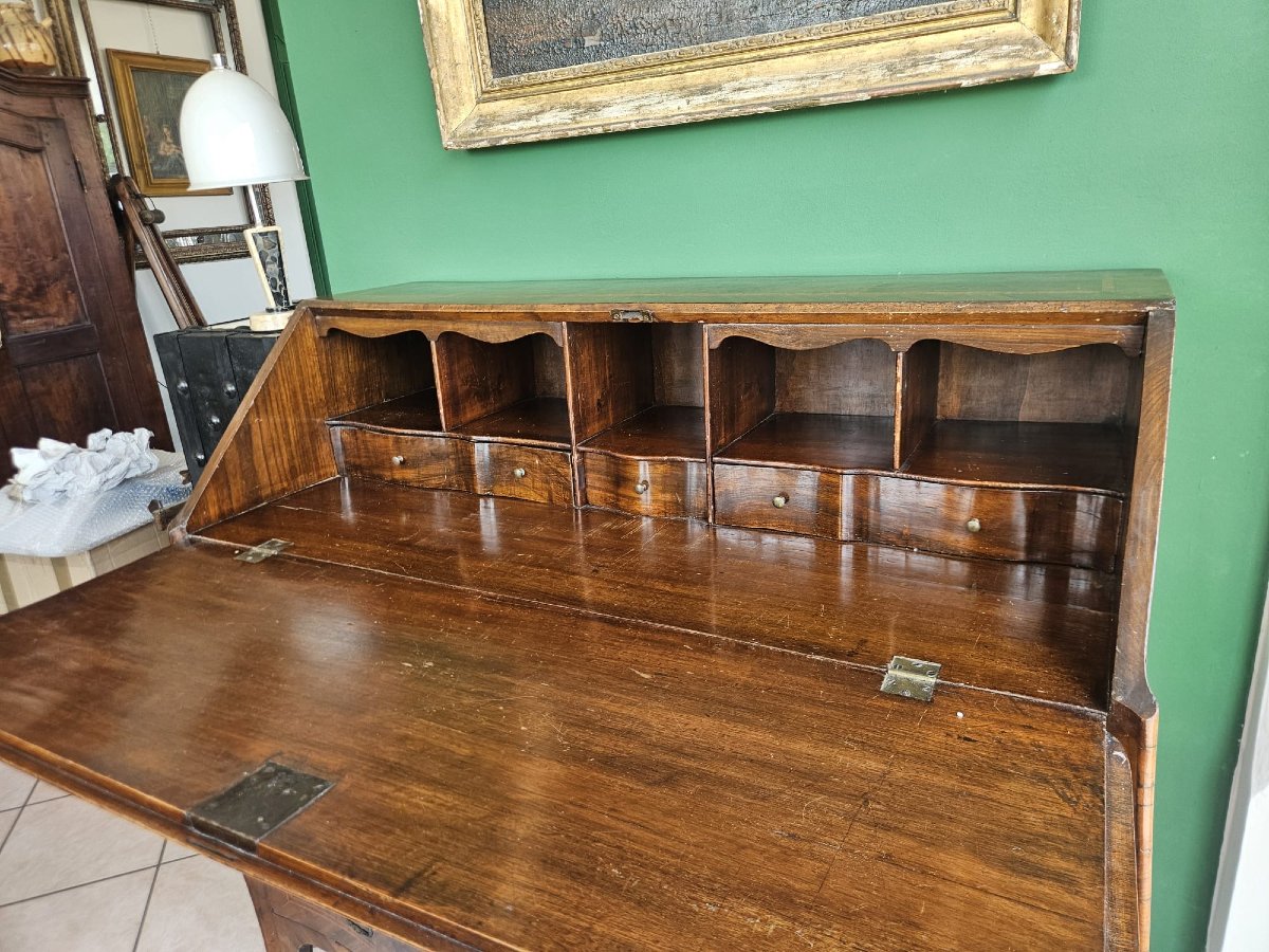 Genovese Louis XV Slatted Side Table – 18th Century-photo-8