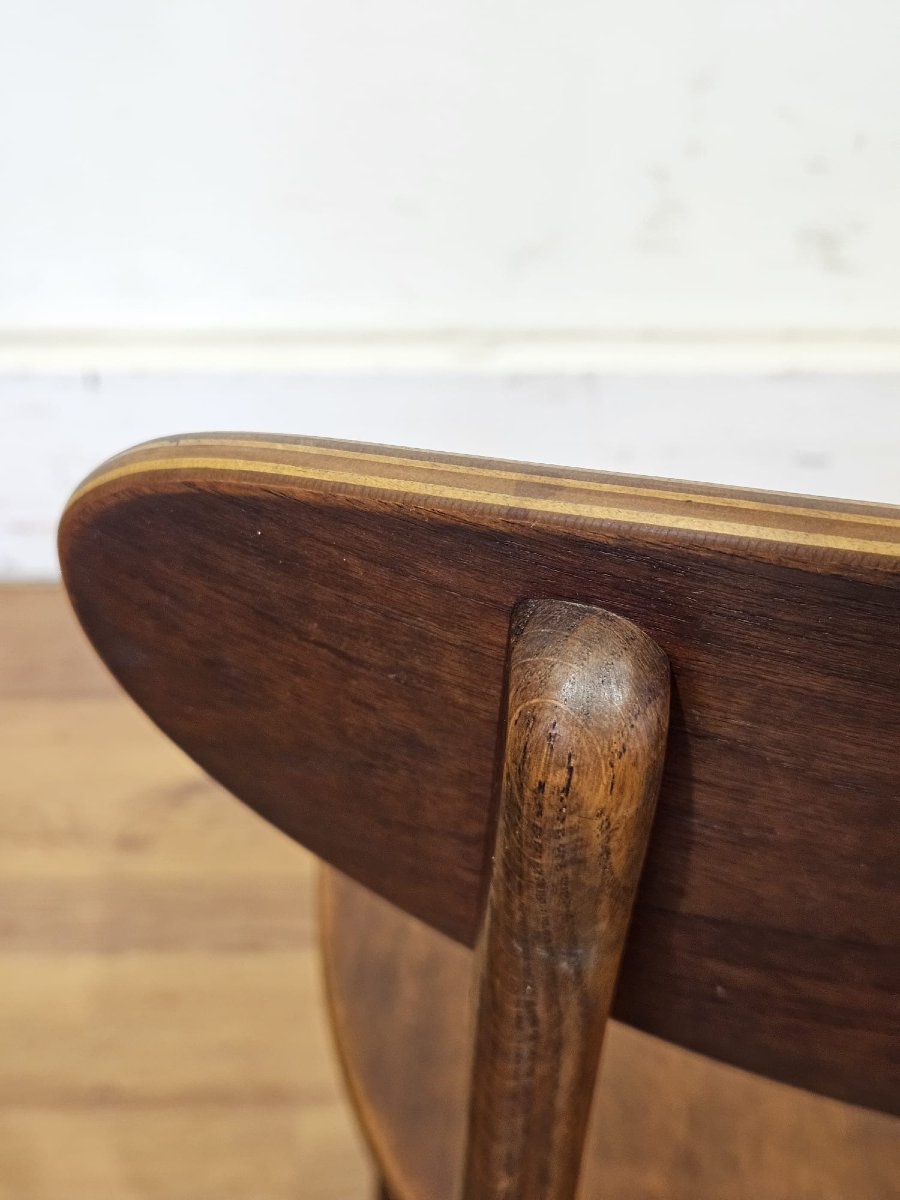 Set Of 6 Danish Chairs By Mogens Kold – 1960s-photo-4