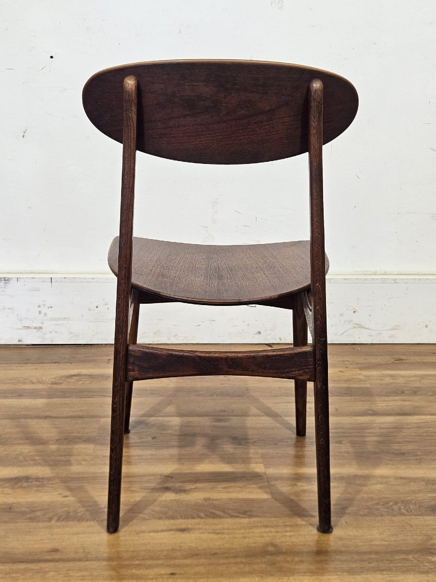 Set Of 6 Danish Chairs By Mogens Kold – 1960s-photo-1