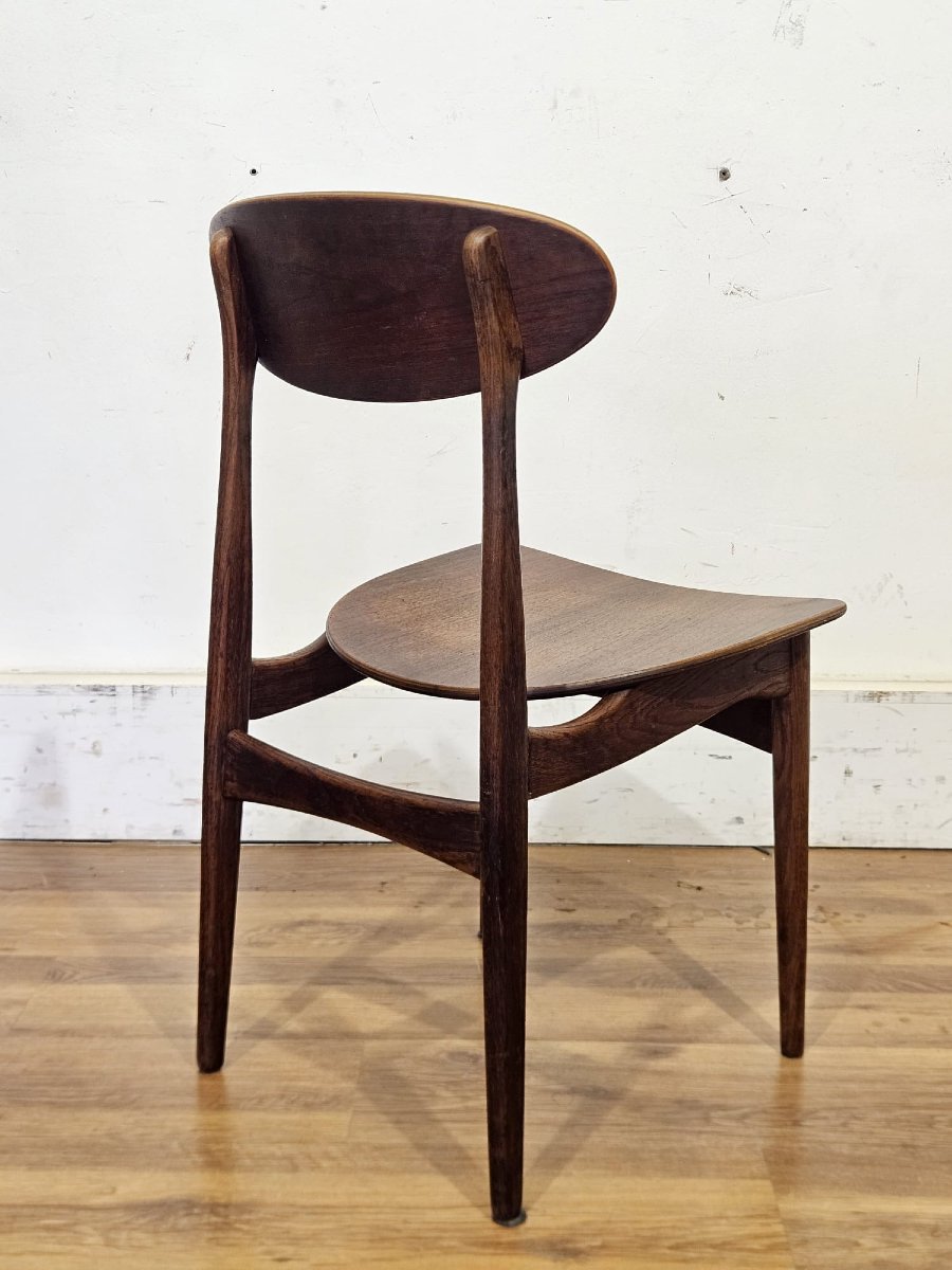 Set Of 6 Danish Chairs By Mogens Kold – 1960s-photo-5