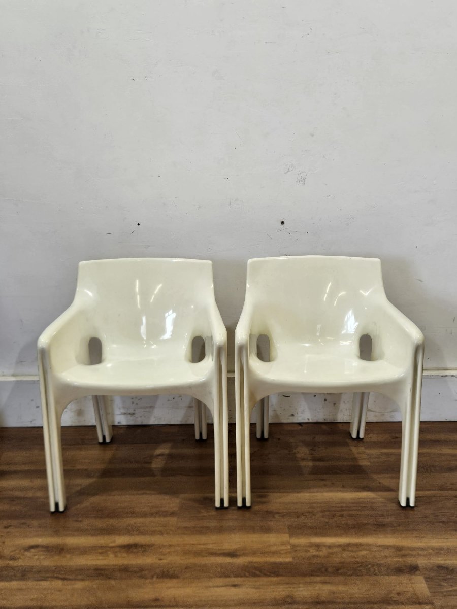 Pair Of "gaudì" Chairs By Vico Magistretti For Artemide – 1970s-photo-4