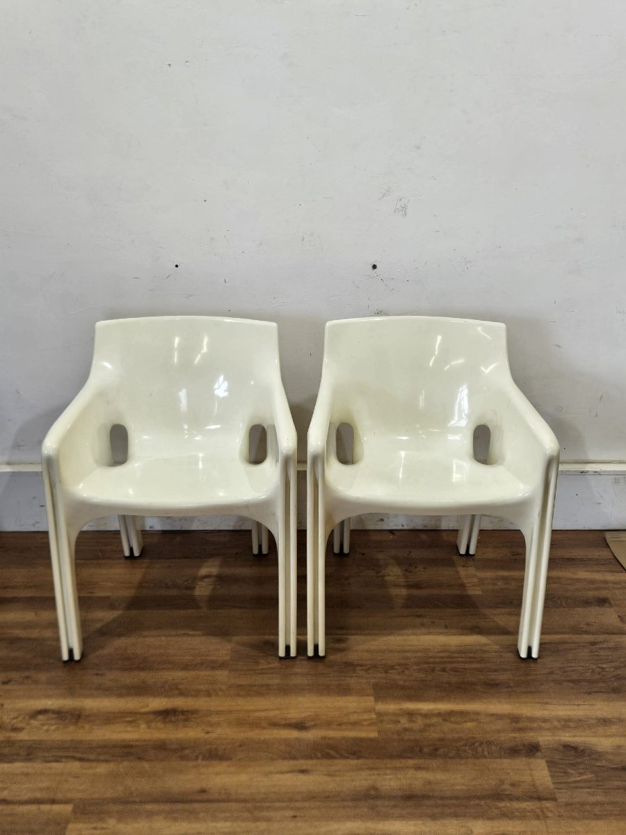 Pair Of "gaudì" Chairs By Vico Magistretti For Artemide – 1970s-photo-7