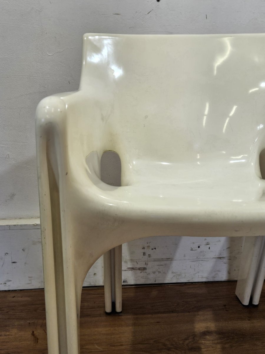 Pair Of "gaudì" Chairs By Vico Magistretti For Artemide – 1970s-photo-8