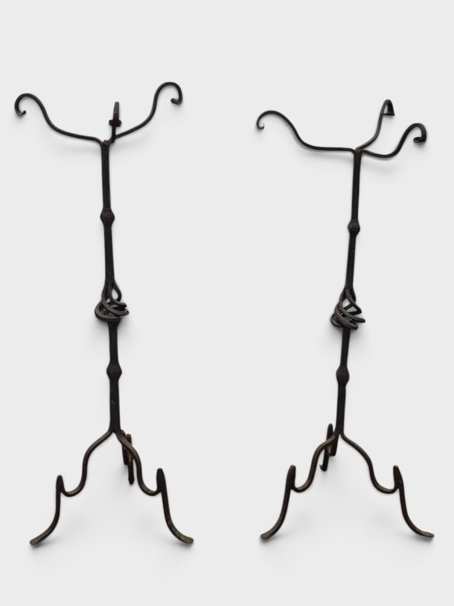 Pair Of Wrought-iron Planters – 17th Century