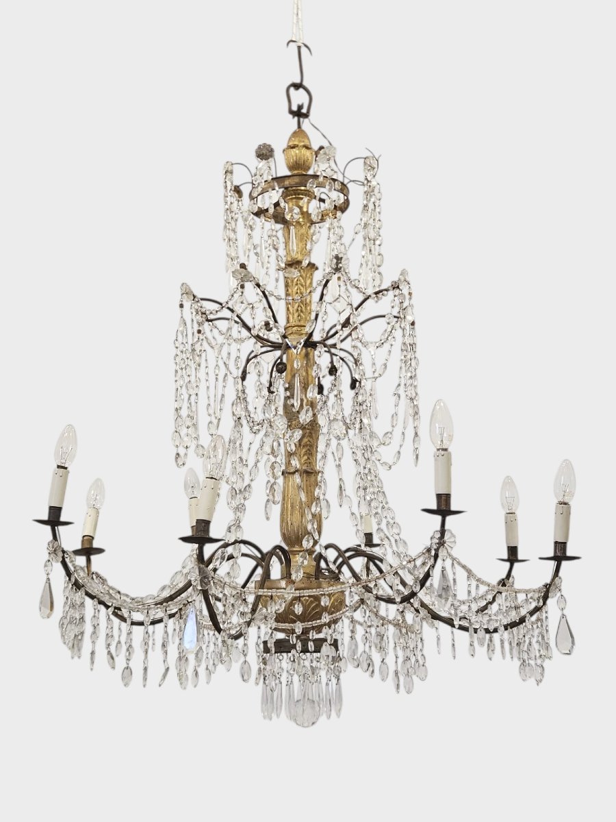 Chandelier Of Genoese Origin. — Late 18th Century.