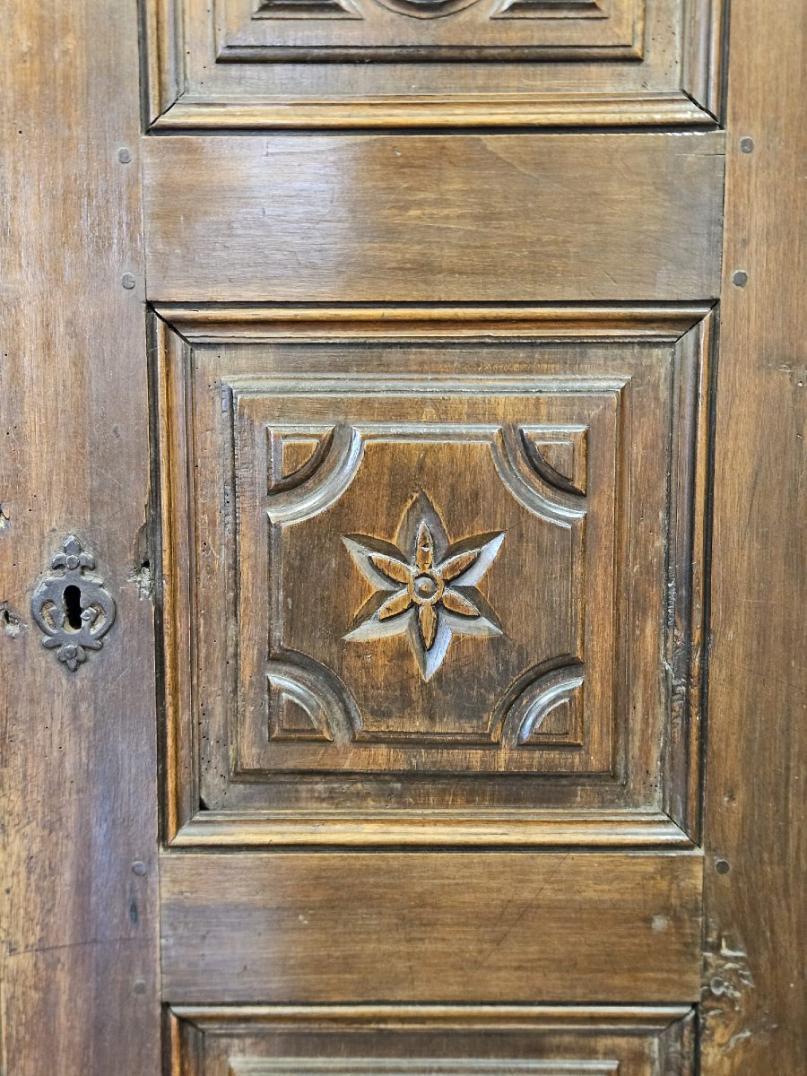 Placard piémontais en noyer – XVIIe siècle-photo-3