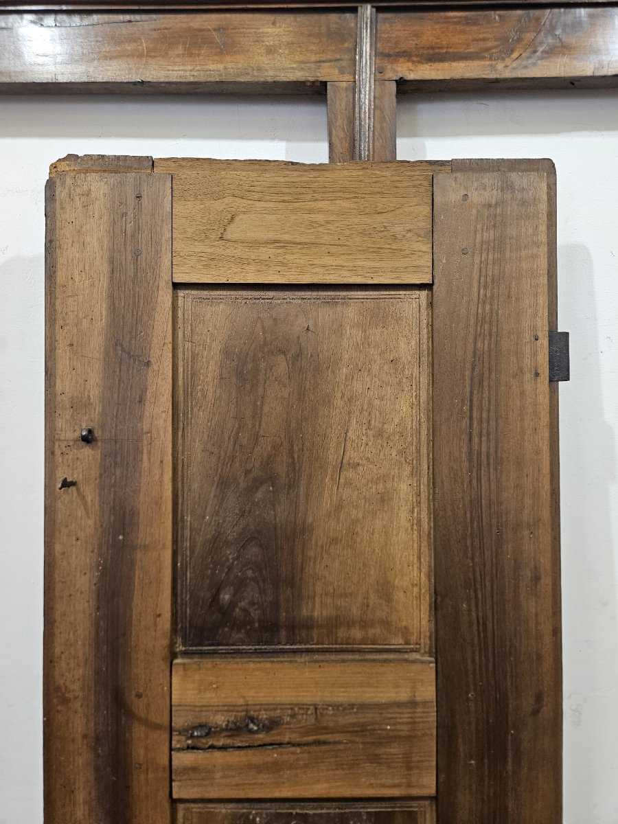 Placard piémontais en noyer – XVIIe siècle-photo-5