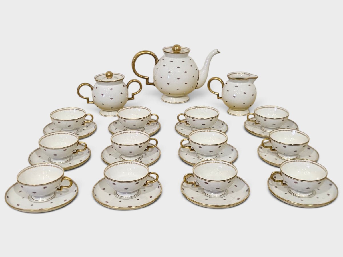 Richard Ginori Tea Set - Doccia Factory - Gio Ponti – 1930s