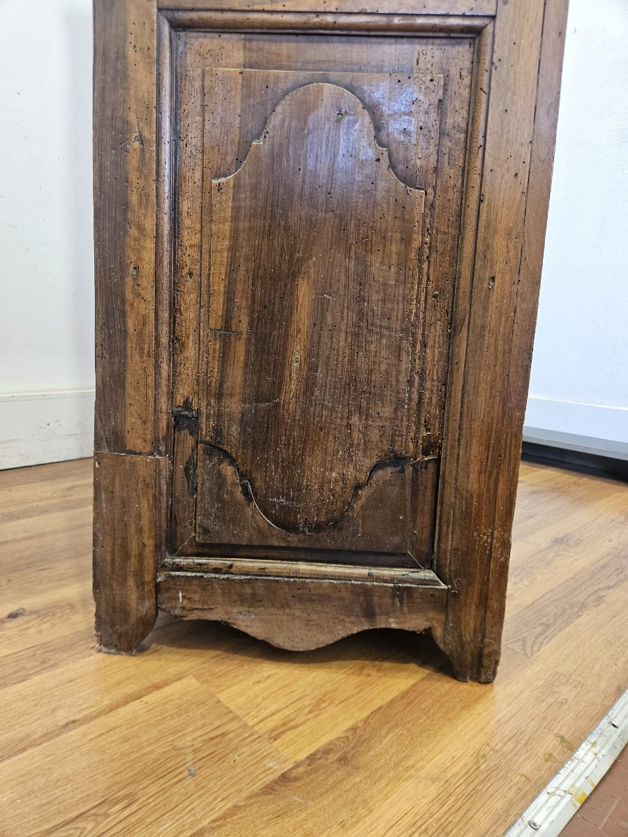 Buffet vaisselier piémontais en noyer – Début du XIXe siècle-photo-4