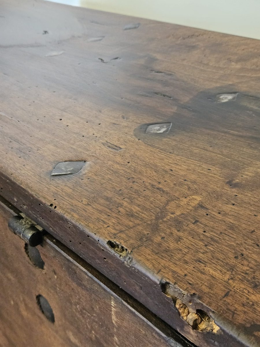 Piedmontese Walnut Chest – 18th Century-photo-8