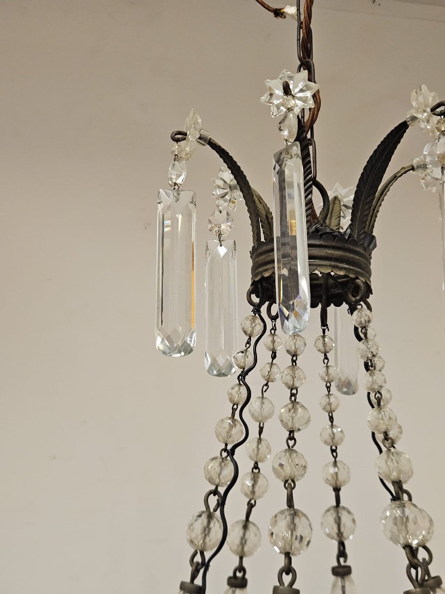 Crystal Chandelier – 1940s-photo-4