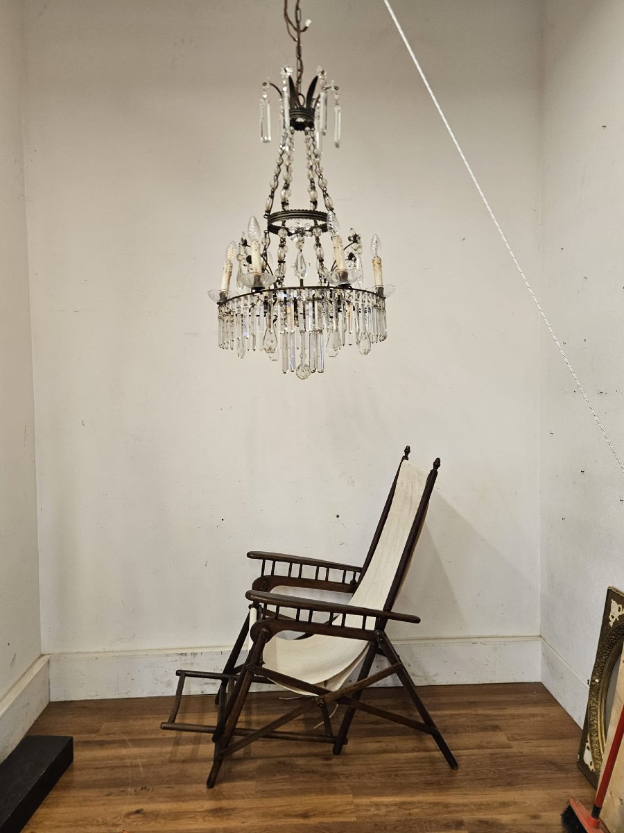 Crystal Chandelier – 1940s-photo-7