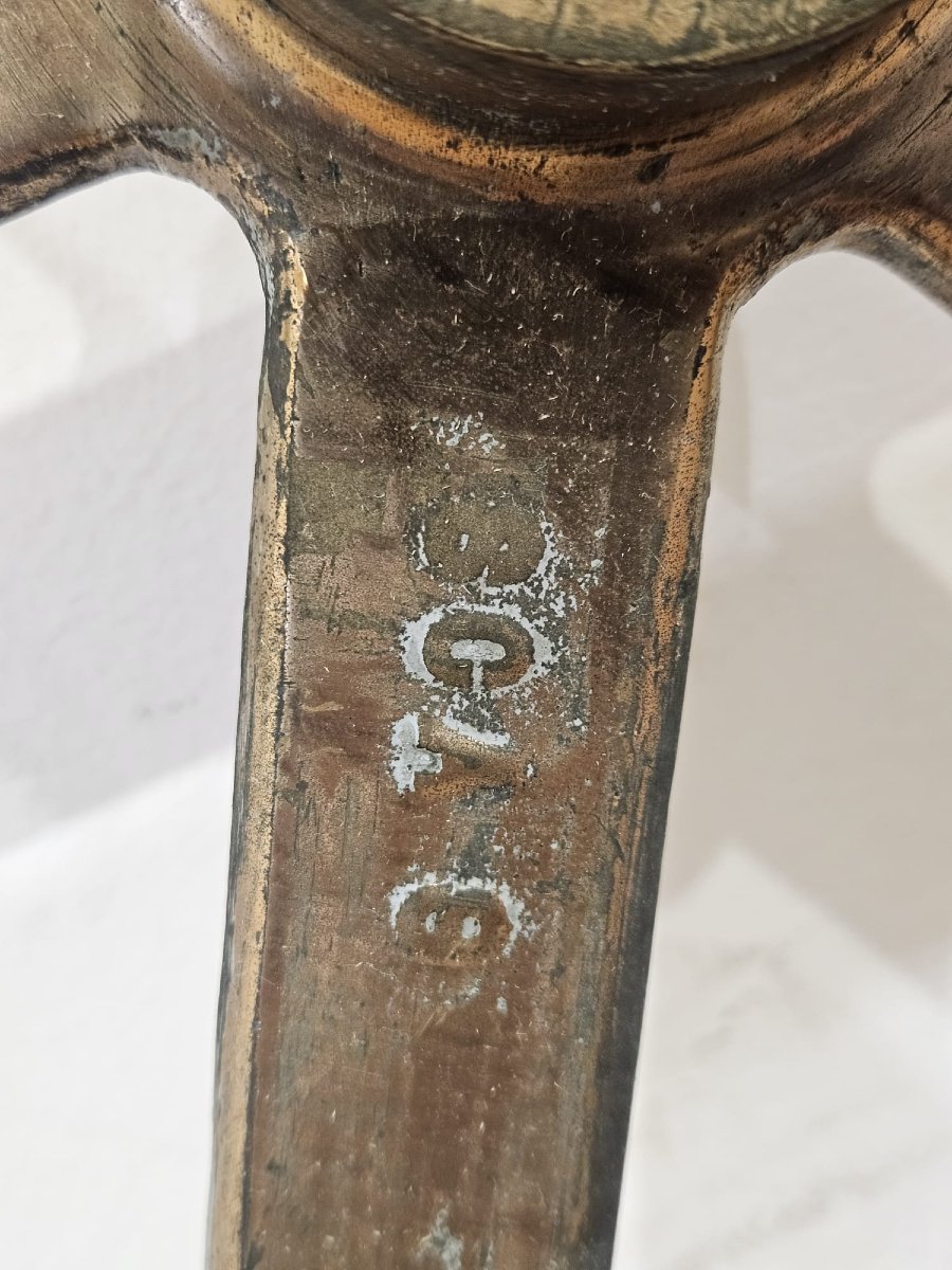 Gouvernail de navire en bronze et laiton – Seconde Guerre mondiale – type Liberty Ship-photo-8