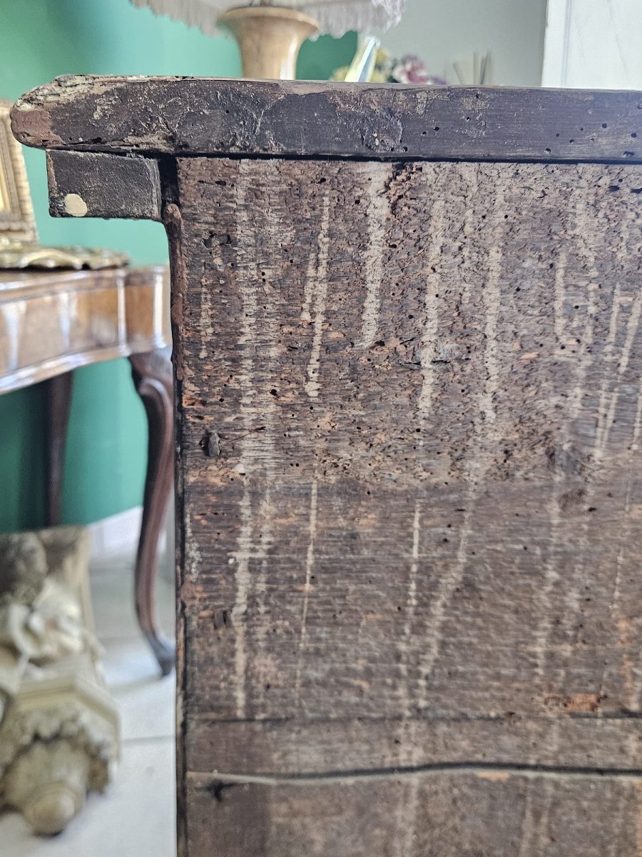 17th-century Lombard Chest Of Drawers With Caryatids-photo-3