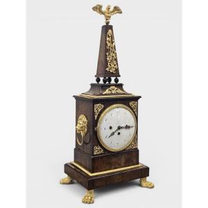 Pendule de table néoclassique autrichienne, début du XIXe siècle