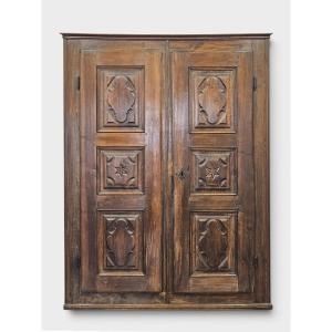 Placard piémontais en noyer – XVIIe siècle