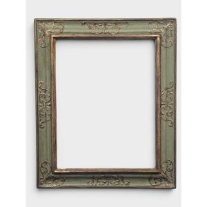 Italian Lacquered And Gilded Frame – Late 17th Century / Early 18th Century