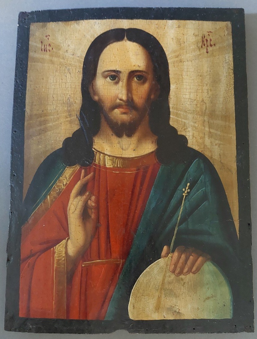 Icône Du 19ème Siècle. Russie.