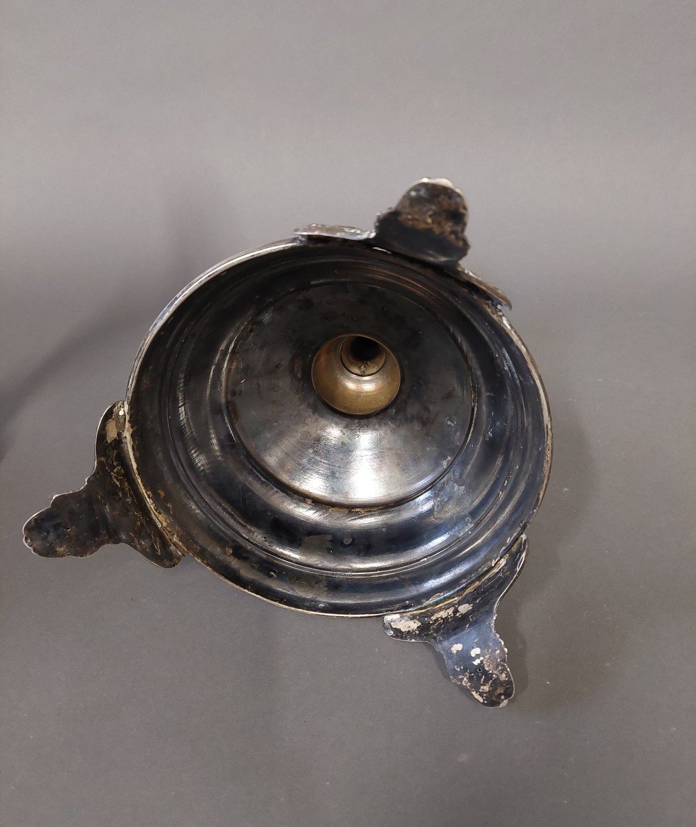 Silver Candlesticks. Made In Austria. The Period Is From The 19th Century.-photo-3