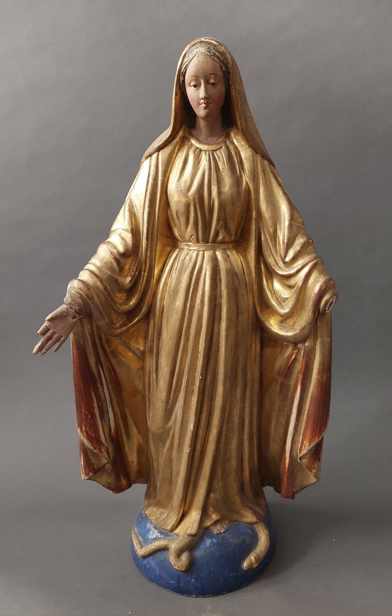 Sculpteur Religieux. Marie. 19 Siècles.