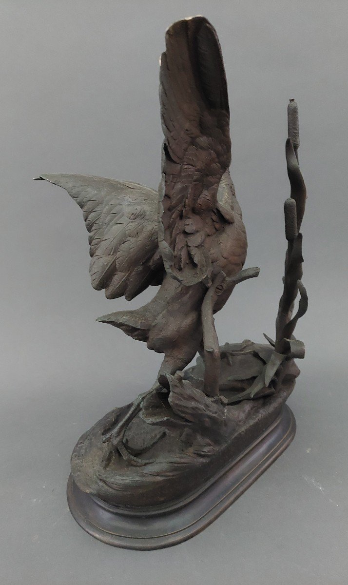 Sculpteur En Bronze De J Moignier. 19 Siècles.-photo-2